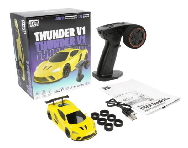 MD12120 1:40 THUNDER-V1 Gelb RTR